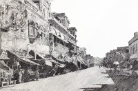 Zameer Hussain, 10 x 16 Inch, Pen ink On Paper, Cityscape Painting-AC-ZAH-122